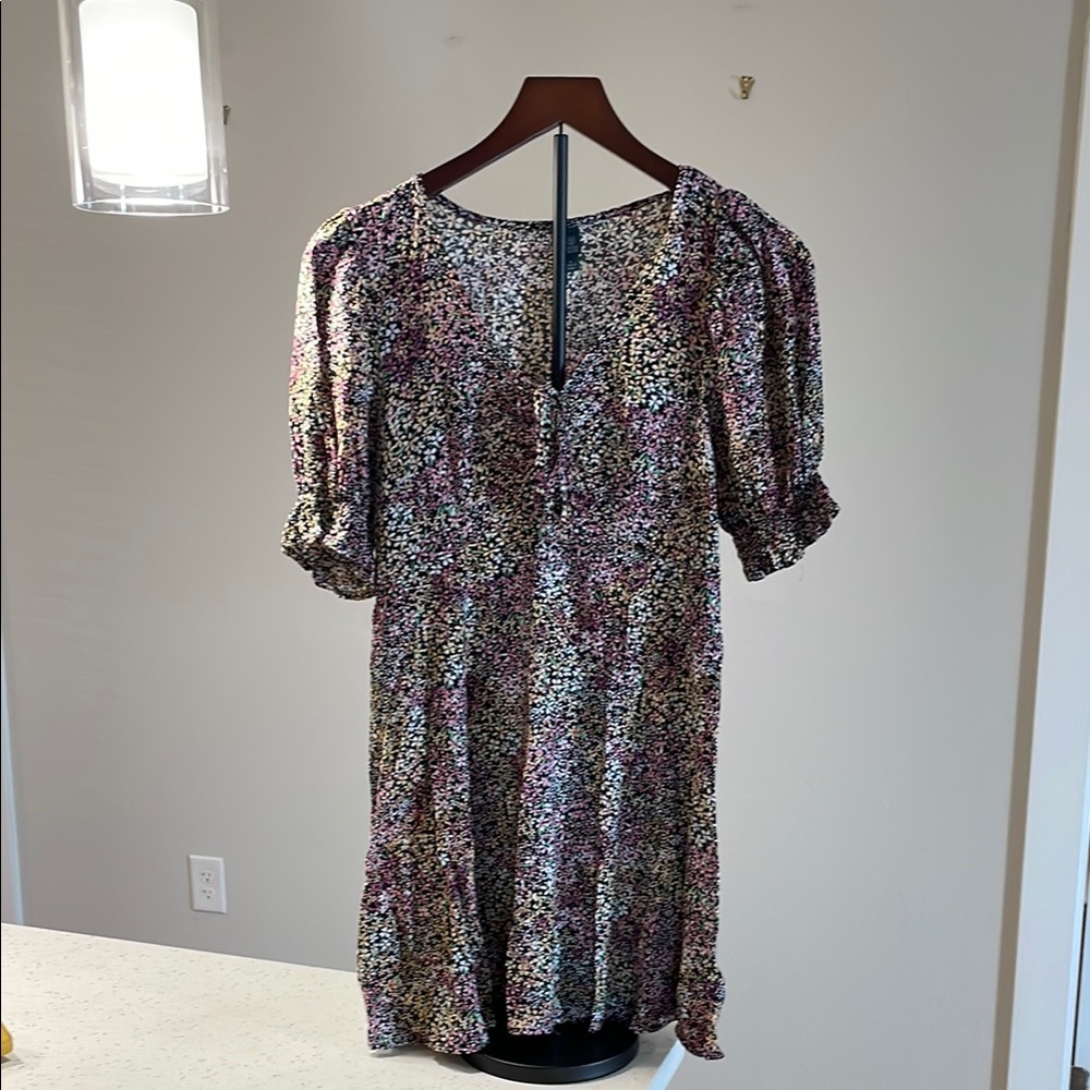 Wild Fable Multicolor Floral Mini Dress